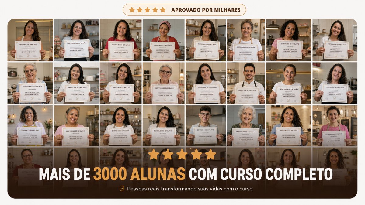 ALUNAS COM CURSO COMPLETO